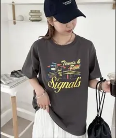 サマースーベニアプリントTシャツ