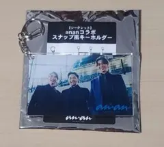 ファイターズ　ananコラボ　スナップ風キーホルダー　集合(３人)