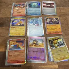 ポケモンカードセット（ファイヤー、リザードンなど）