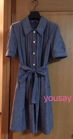 コーチ シャンブレー ドレス シャンブレー XS