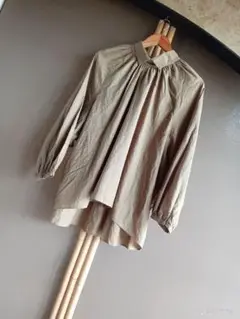 週末SALE❢nachukaraコットンブラウスシャツ