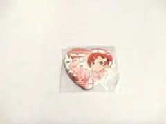 ラブライブ スーパースター ホログラム ハート型缶バッジ 米女メイ