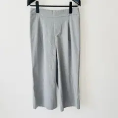 Hushush ハッシュアッシュ スラックス ワイドパンツ グレー 40