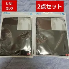 ２点セット★新品・未開封★ユニクロ エアリズムVネック半袖 XLサイズ
