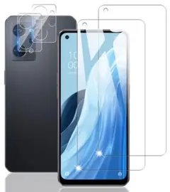 【2+2 セット】Kakuki OPPO Reno7 A ガラスフィルム