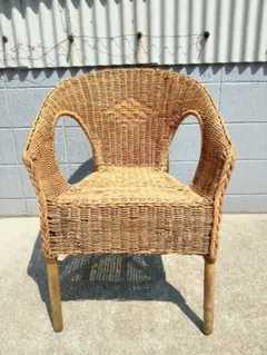 籐製　椅子　中古
