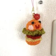 編みぐるみハンバーガー⁉️ 　ハンドメイド　最後の一品