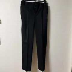 【美品】スラックス黒色内側滑り止め有（バーバリーブラックレーベル）