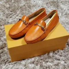 【TOD'S】未使用 トッズ ビットローファ 上品、上質レザーシューズ