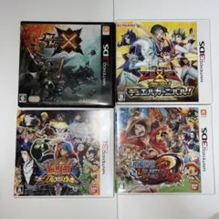 ニンテンドー3DS ソフト　4本　まとめ売り