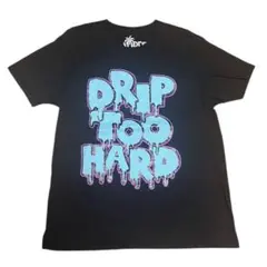 VIBES Drip Too Hard XL 黒 Tシャツ グラフィックプリント