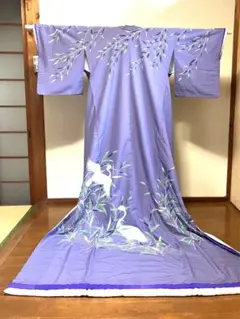 着物、舞踊着物、お引きずり、中古着物