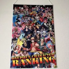 ONE PIECE キャラクターランキング タペストリー