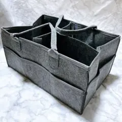 KAHNIs 用具入れ　おむつ入れ　おでかけ用品入れ　多機能ボックス