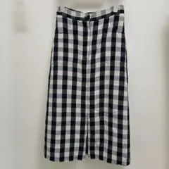 スローブイエナ　ギンガムチェックスカート