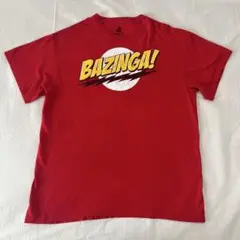 人気ドラマ　The Big Bang Theory BAZINGA Tシャツ