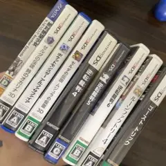 【ジャンク・動作未確認】DS 3DSソフト8個セットPSVITAソフト1個