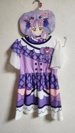 【未使用】キミとアイドルプリキュア なりきりワンピース キュンキュン
