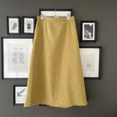 ロングスカート　イエロー