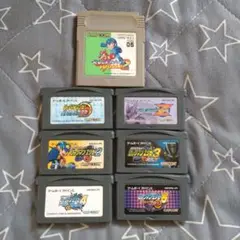 ロックマンシリーズソフト7本セット