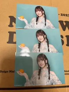 乃木坂46 ネーブルオレンジ　金川紗耶　横　3枚セット