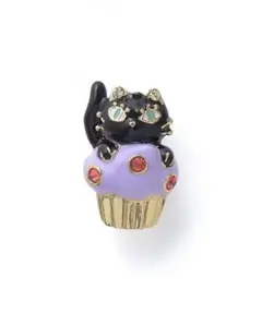 ANNA SUI アナスイ カップケーキ&猫モチーフ イヤリング シングル