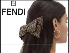 FENDI リボン バレッタ