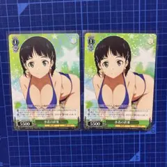 ヴァイスシュヴァルツ SAO 水着の直葉 R