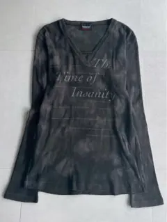 "NICOLE CLUB FOR MEN"Tie-dyeLetteredL/S