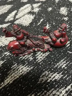 七福神　縁起物　風水　恵比寿様　大黒天様　鯛　亀　レトロ　置物