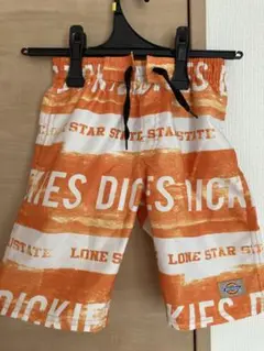DICKIES オレンジ プリント水着