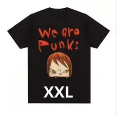 奈良美智　 we are punks Tシャツ　XXLサイズ パンクアナーキー
