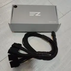 【美品】EZDIY-FAB 電源専用 PSUケーブル 延長スリーブケーブル