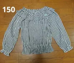 マザウェイズ ギンガムチェックシャツ 150