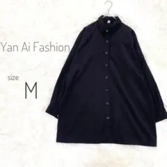 Yan Ai Fashion　韓国　オーバーサイズ長袖シャツ　ap1348