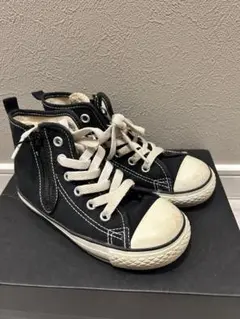 CONVERSE ALL STAR ブラックスニーカー　18cm ハイカット
