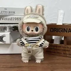LABUBU オーバーオール 帽子
