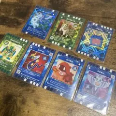 【美品】ぐるり森 大冒険 トレーディングカード　7枚セット