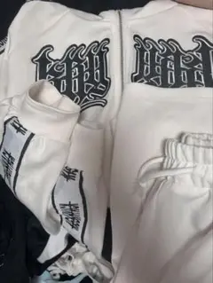 KRY ケリー セットアップ ホワイトブラック