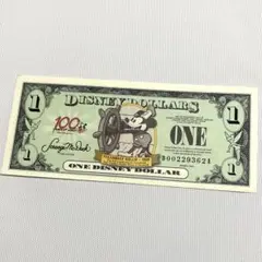 ディズニーダラー 100周年記念紙幣 3枚セット 日本最大のブランド ディズニーダラー 100周年記念紙幣 3枚