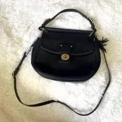 【美品】オールドコーチ ショルダーバッグ ターンロック ニューウィリス