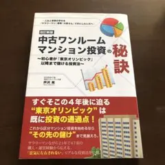 中古ワンルームマンション投資の秘訣 初心者が「東京オリンピック」以降まで儲ける…