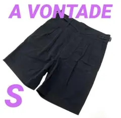 A VONTADE グルカショーツ sizeS 日本製　ネイビー　ショートパンツ