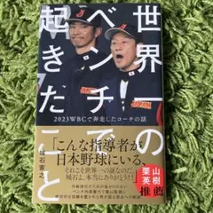 世界一のベンチで起きたこと - 2023WBCで奔走したコーチの話