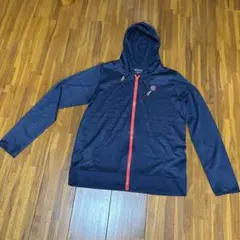 OUTDOOR フード付きジャケット ネイビー