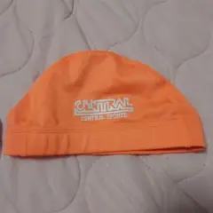 CENTRAL SPORTS 水泳帽 オレンジ　L