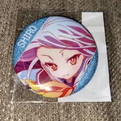 ノーゲーム・ノーライフ ノゲノラ ドロードロくじ 缶バッジ 白 2点セット