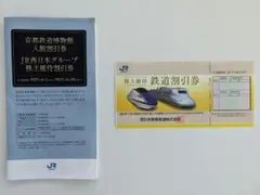 JR西日本鉄道割引券 株主優待