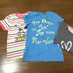 新品未使用　アバクロ キッズ Tシャツ L 150 160 3枚セット