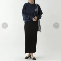 アパートバイローリーズ　ニットナロースカート
